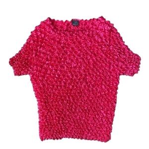 Magic scarf Barbie hot pink popcorn shirt one size fits all